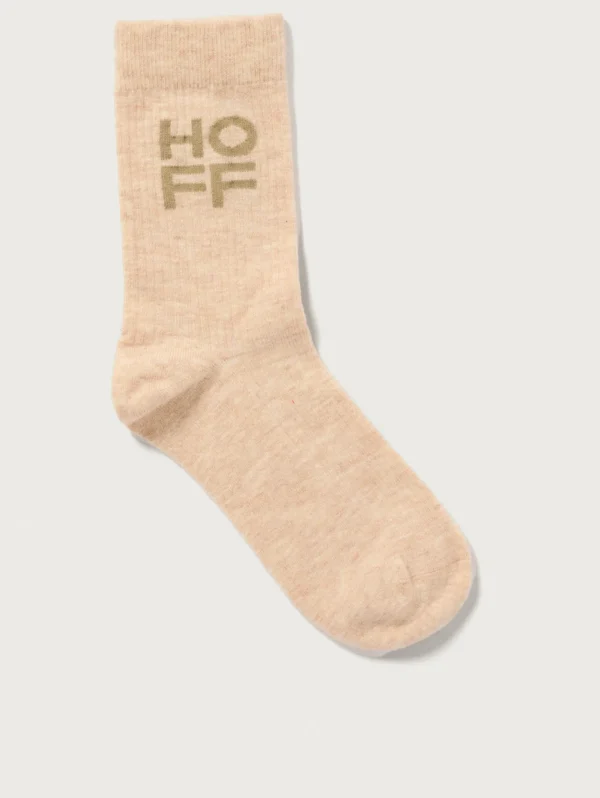 Best Sale HOFF BEIGEFARBENE KASCHMIR-SOCKEN