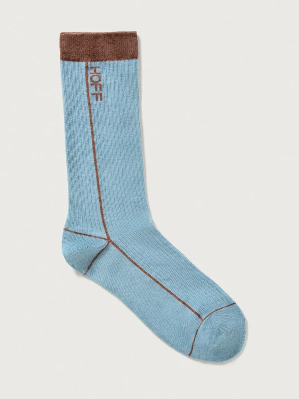 Best Sale HOFF BLAU GESTREIFTE SOCKE