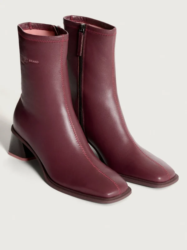 Flash Sale HOFF DATE BURGUNDER STIEFELETTE MIT ABSATZ