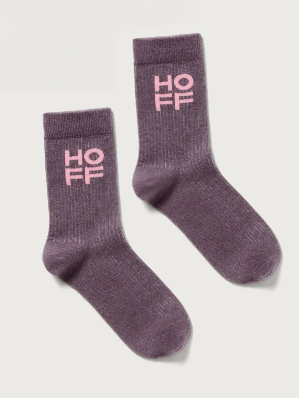 Store HOFF LILA KASCHMIR-SOCKEN