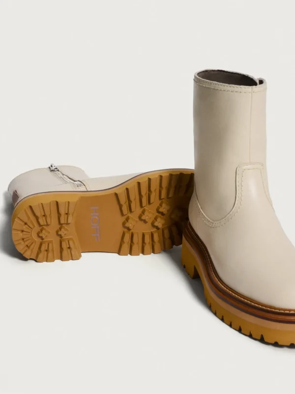 Clearance HOFF OFFICE OFF WHITE LEDERSTIEFEL