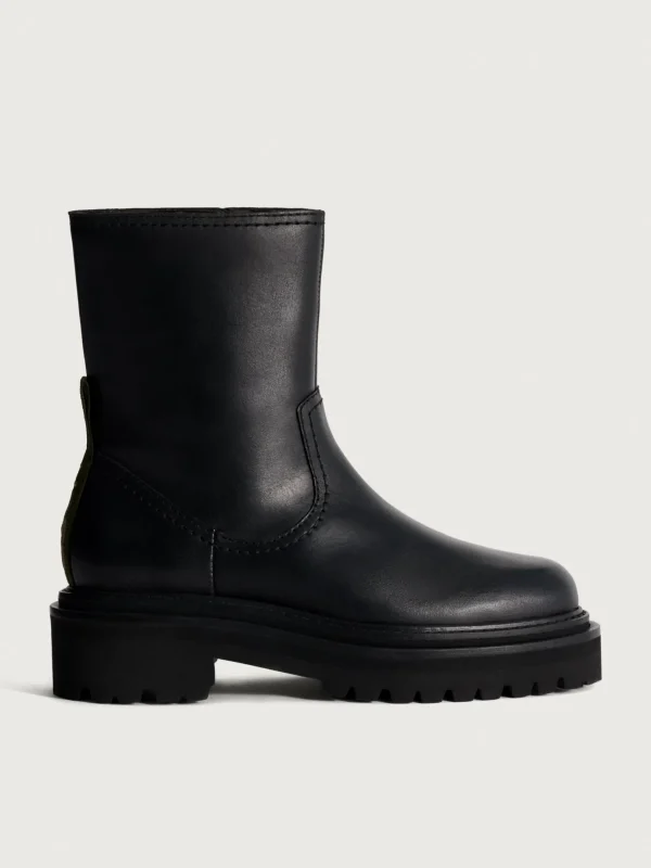 Best Sale HOFF OFFICE SCHWARZER LEDERSTIEFEL