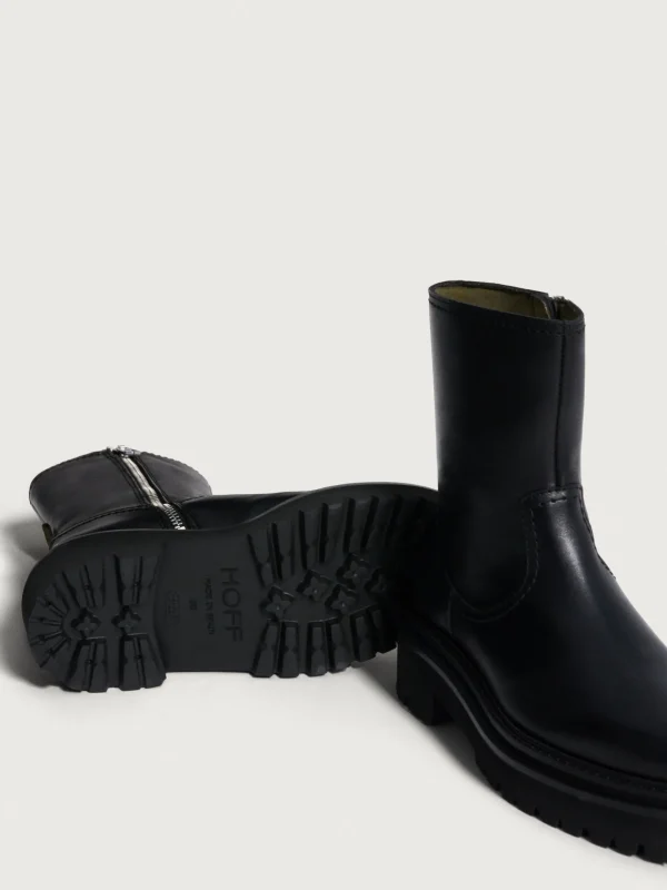 Best Sale HOFF OFFICE SCHWARZER LEDERSTIEFEL
