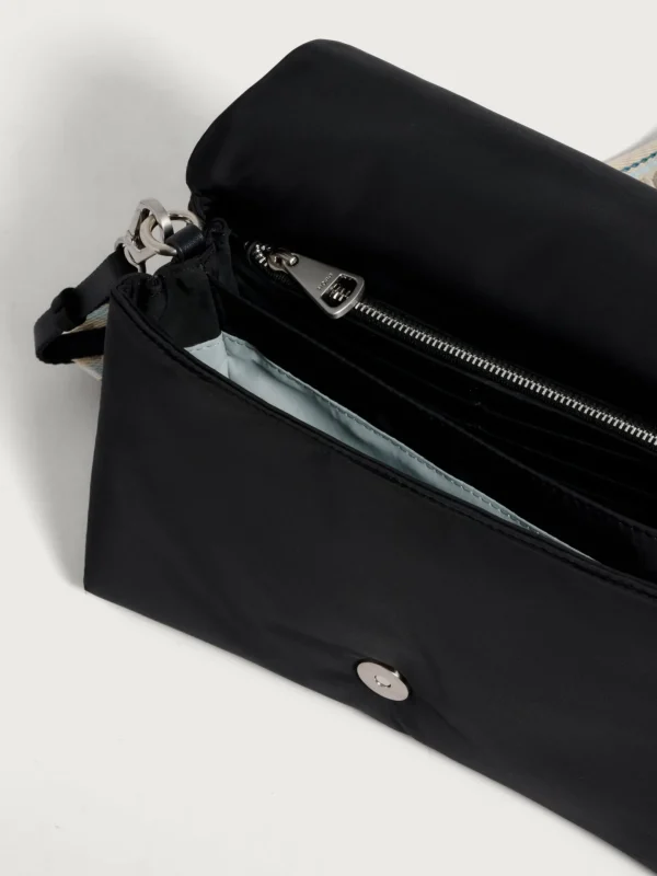 New HOFF SCHULTERTASCHE EVEREST NYLON SCHWARZ