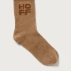 Shop HOFF TAUPEFARBENE KASCHMIR-SOCKEN