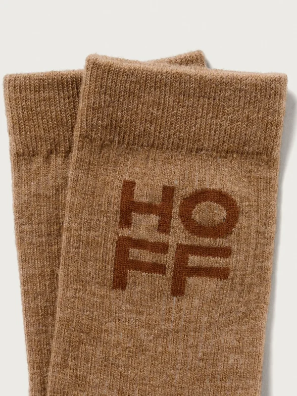 Shop HOFF TAUPEFARBENE KASCHMIR-SOCKEN
